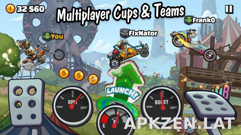 Hill Climb Racing 2 скриншот 3