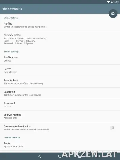 Shadowsocks скриншот 5